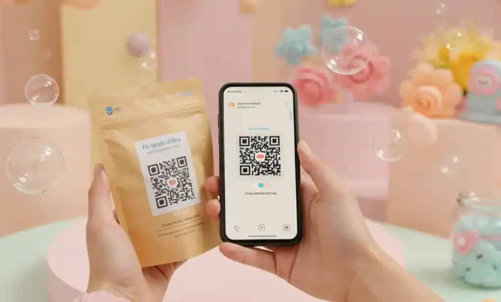 Can a logo be placed inside a QR code?