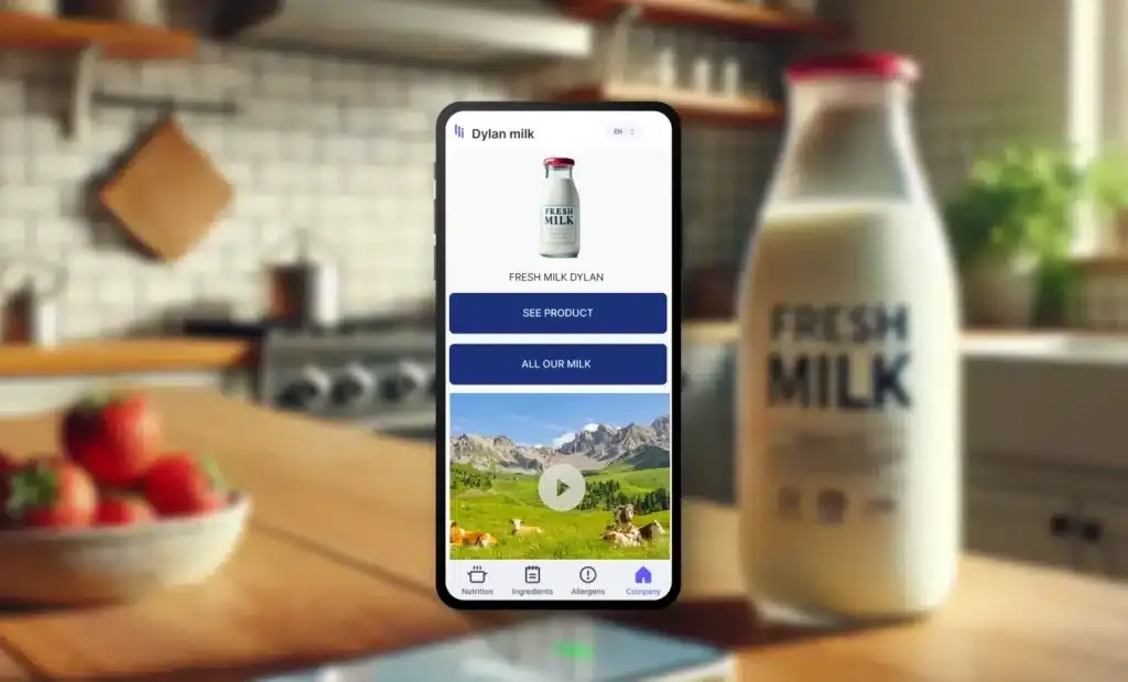 How can QR codes enhance product packaging?