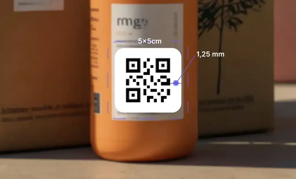 How much quiet zone is needed around a QR code?