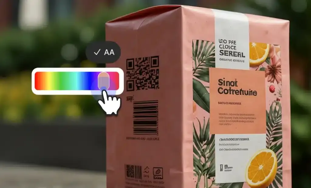 What color combinations should be avoided when designing QR codes?