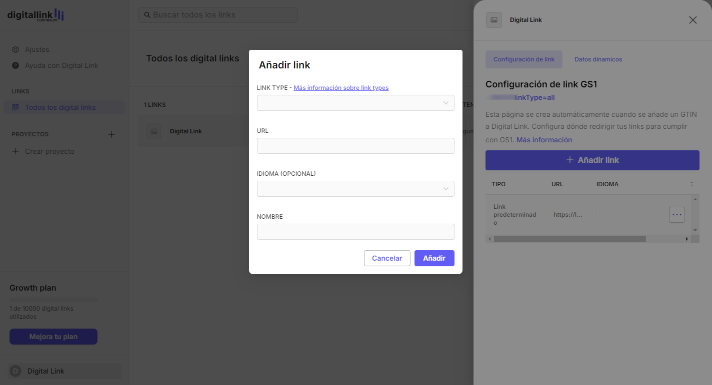 Link setup 2 ES