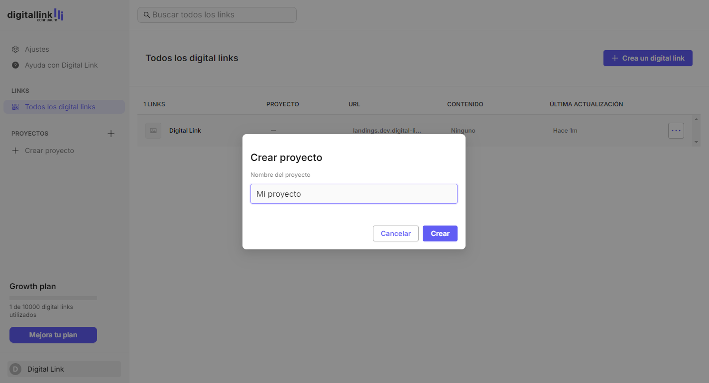 Create project ES