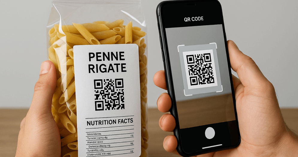 QR codes on food packaging: How next-gen barcodes are changing what we eat