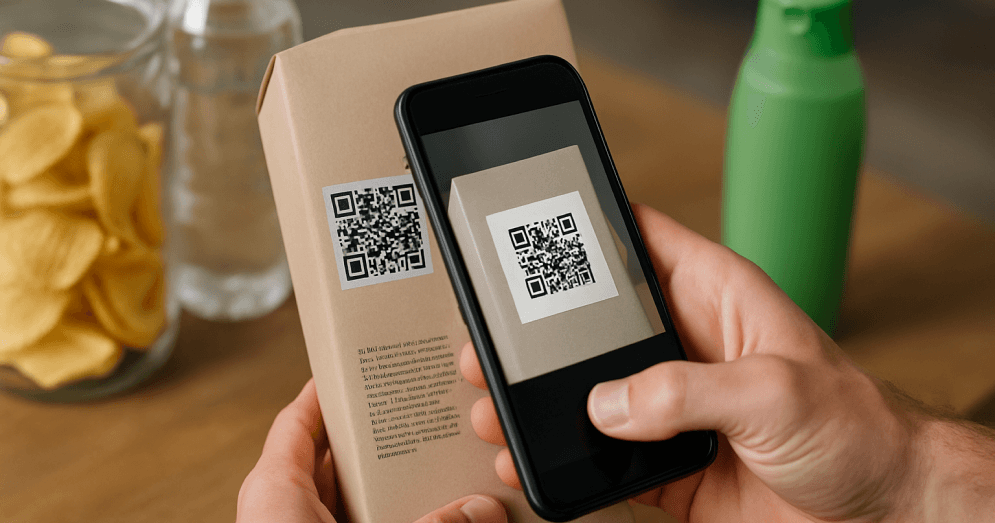 What is smart packaging with next-generation QR codes?