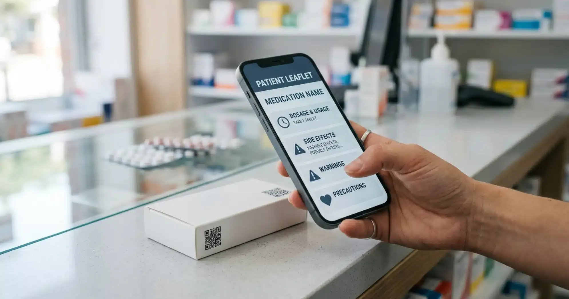 Electronic patient information leaflet: how QR codes on medicine packaging are replacing the paper insert