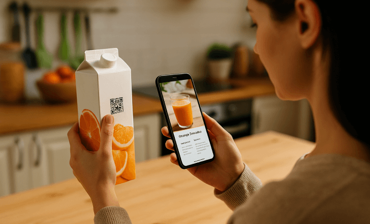 Transition from 1D to 2D GS1 barcodes on production