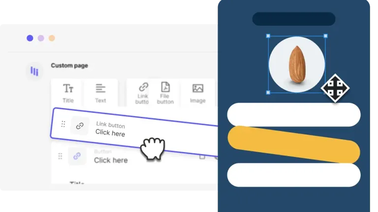 Landing page builder