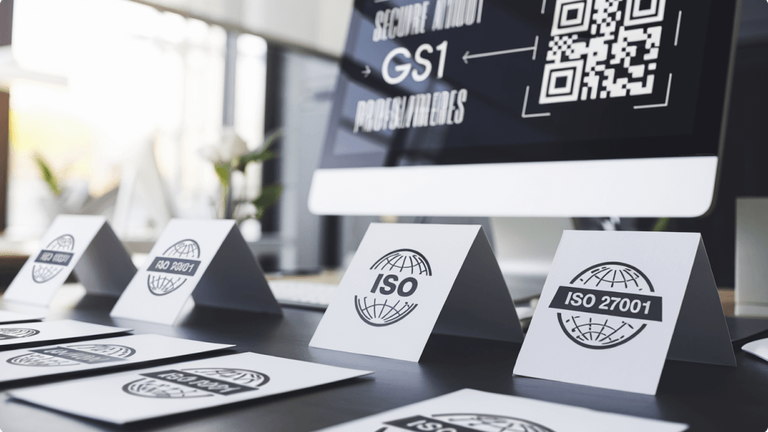 ISO certifications for Digital Link: secure 2D barcoding