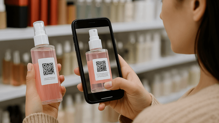 QR codes on cosmetics packaging: Engage, comply, convert