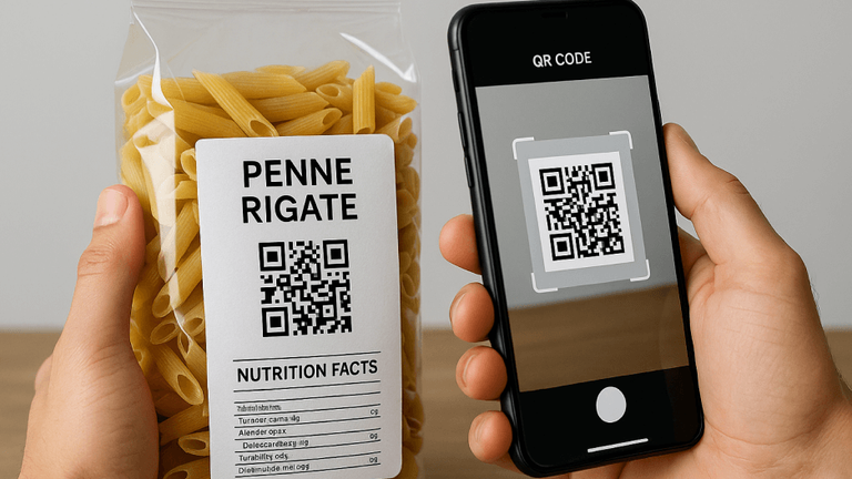 QR codes on food packaging: Engage, inform, and comply