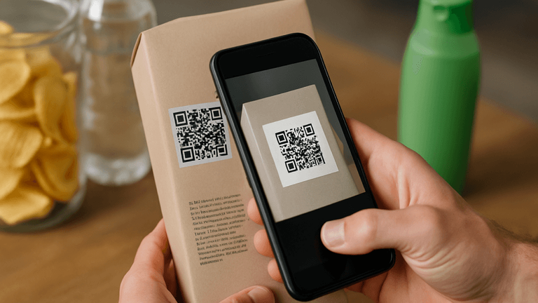 Smart packaging with next-generation QR codes