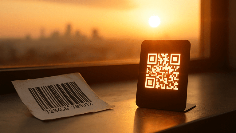 Sunrise 2027: The shift from barcodes to QR codes