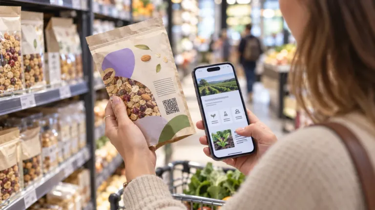Directive (EU) 2024/825: green claims on packaging, and where a QR code fits
