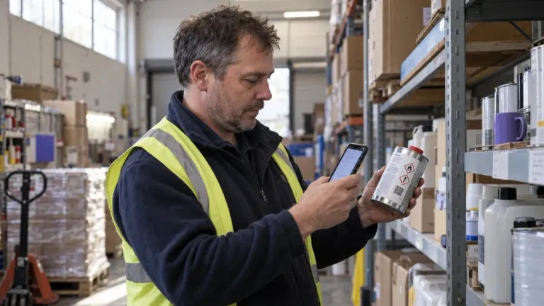 Rotulagem digital CLP: o que o Omnibus VI muda no rótulo e onde entra o QR code