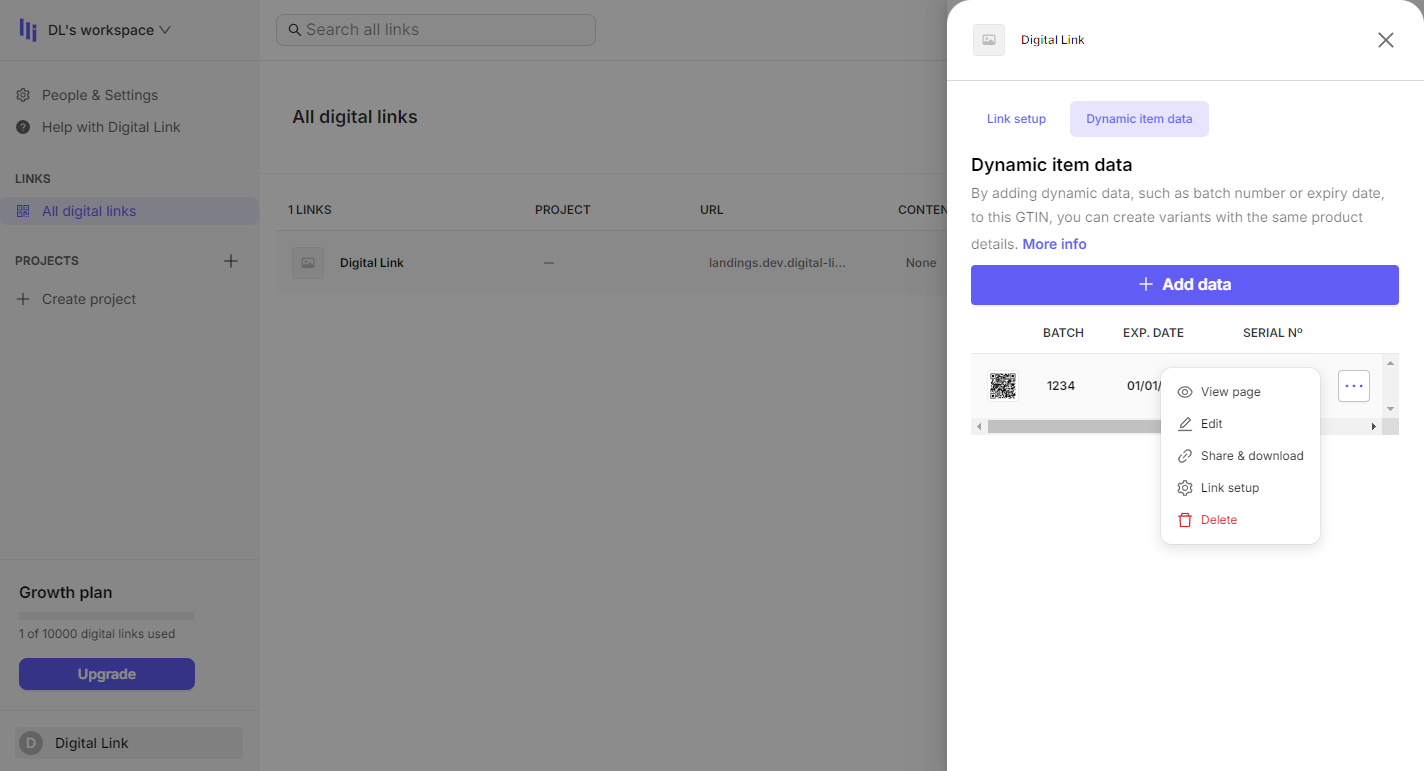 Dynamic item data 2