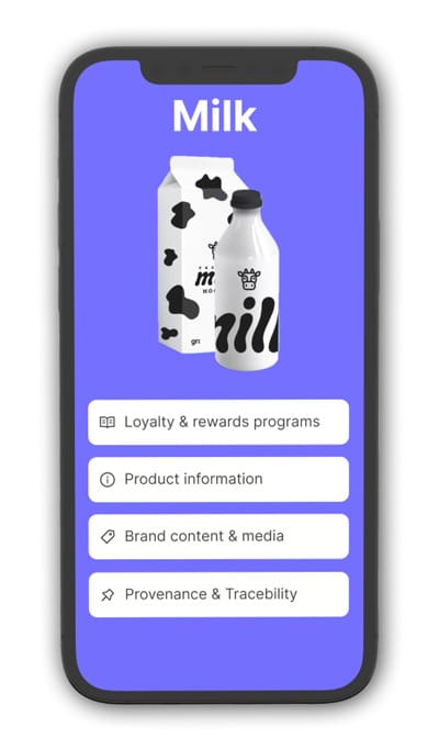 Landing page del digital link GS1