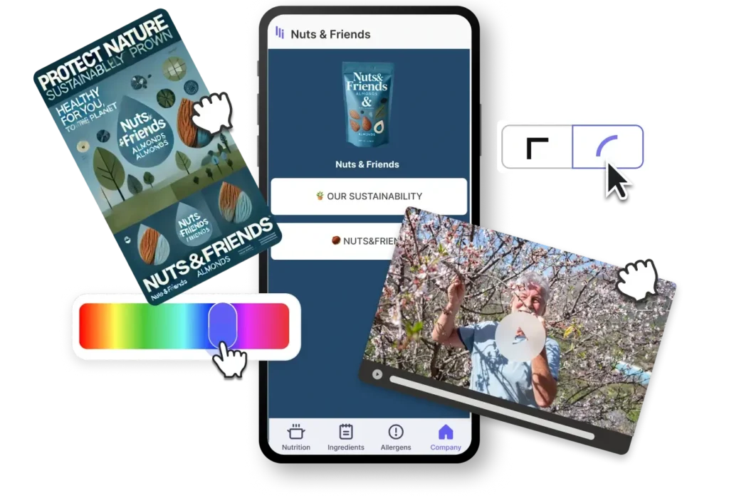 Personalize and showcase sustainability